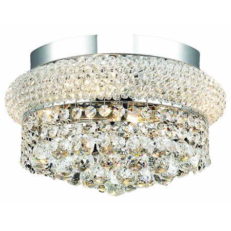 Elegant Lighting Elegant Cut Clear Crystal Primo 4-Light V1800F12C/EC